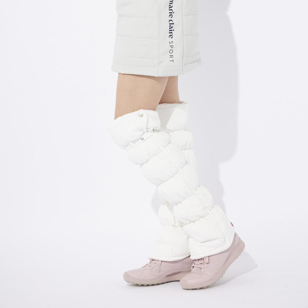 Marie Claire Padded Leg Warmers with Boa 732924 Women's Lining,