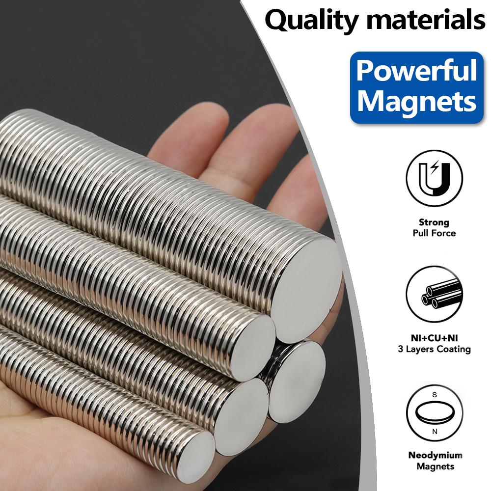 Powerful Neodymium Magnet N35 NdfeB Permanent Magnetic imanes Round Super Strong Fridge Magnets DIY 2x2 5x2 6x2 8x2 15x2 18x2mm