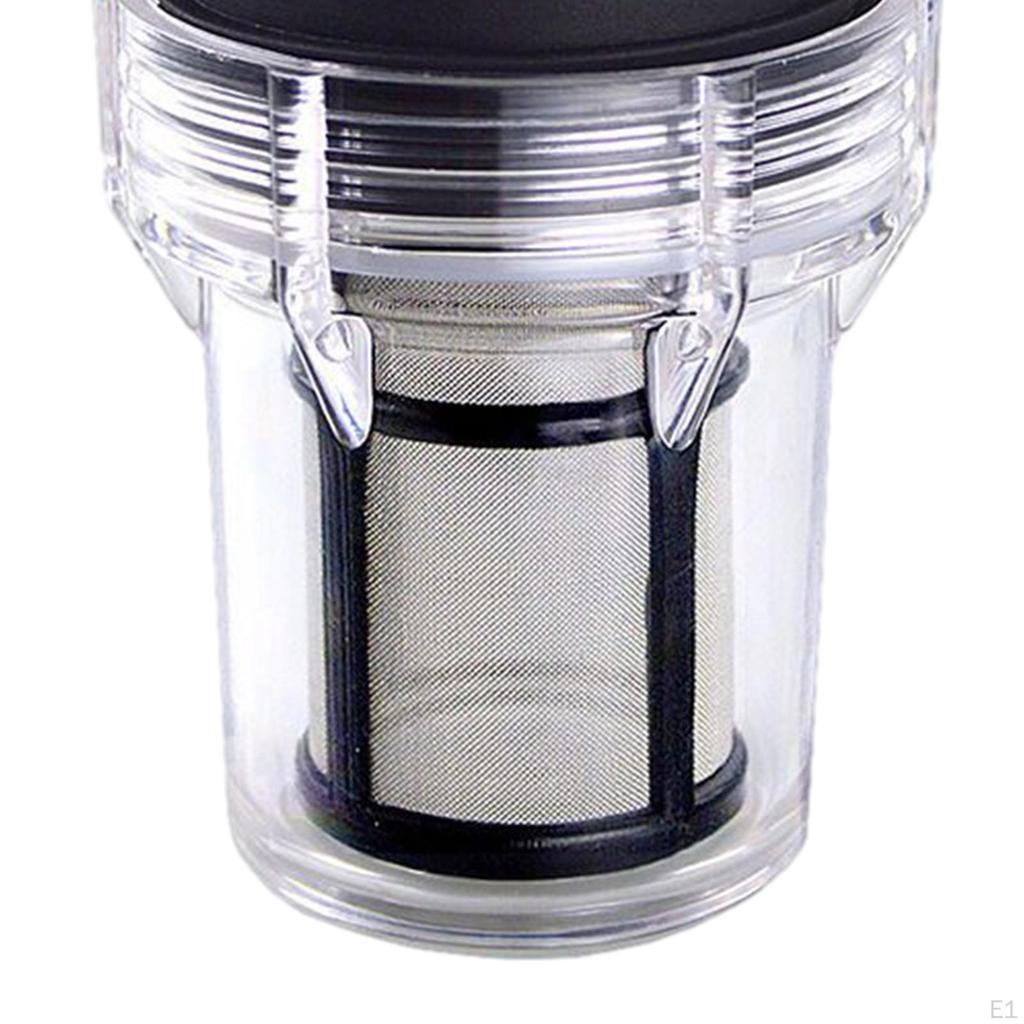 1/2 Inch Garden Watering Filter Aquarium Water Pump Inlet Inline Mesh Strainer Pond Car