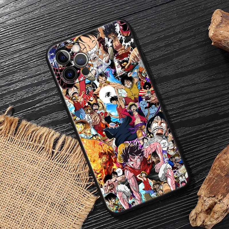 Hot One Anime P-Piece Funda For iphone 17 Case For iPhone 16 15 11 12 13 Mini 17 Pro Max 16 Plus 17E 16E Air Case Soft Cover