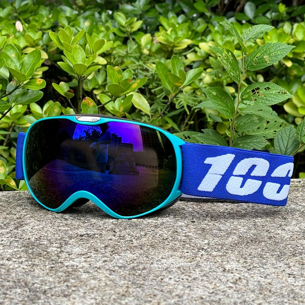 Children Ski Goggles Anti-fog Double Layer Skiing Glasses Kids Snowboard Winter Outdoor Sports Goggle for Age 4-14 Big Vision