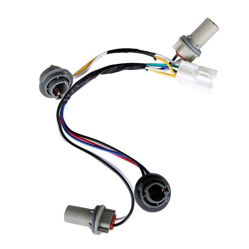 Reliable-2PCS Car Rear Taillight Lamp Socket & Wiring Harness For Hyundai Sonata 2011-2014 92450-3Q000 Parts