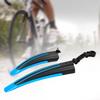 1 Pair Bike Mudguard Front Rear Set Universal Adjustable PP Material Lengthened Widened Easy Clean