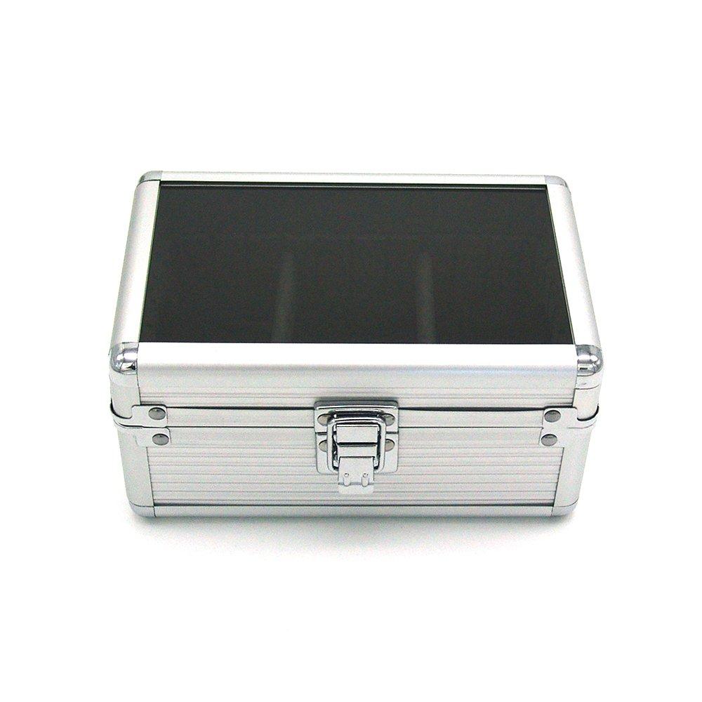 Iriwa Watch Storage Case for 3 Watches (Includes Single Watch Case and Cleaning Cloth) - Watch Collection Case, Display Box, Shockproof,