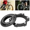 Brems Center Lock Fahrrad 6-Loch Scheibenrotor Adapter Set Aluminiumlegierung Zubehör