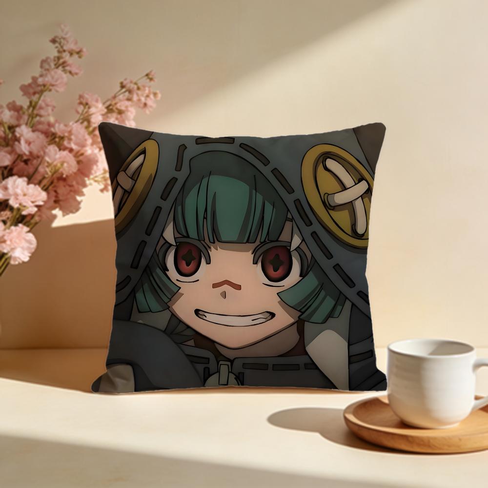 Hot GGachiakutaing Cushion Cover Stylish Washable Pillow Cover Ideal for Couch Bedroom Car Decoration