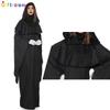 Trendy Adult Dark Witch Cloak Dress Made Of Soft Polyester For Halloween Events