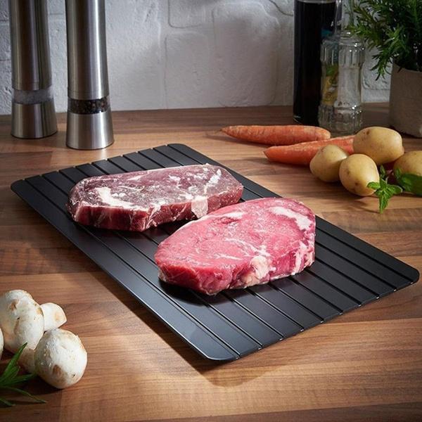 Tray Thawing Food Quick Defrosting Board Kitchen Tools