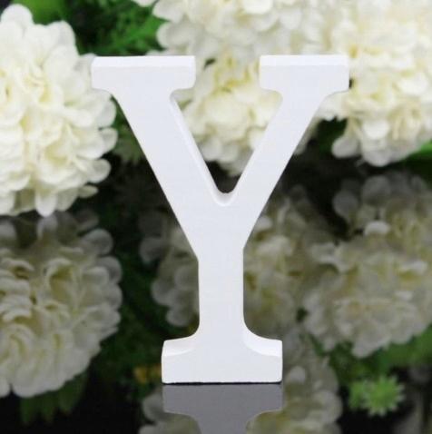 Wooden Letter "Y", 16 Cm, 1 Pc.