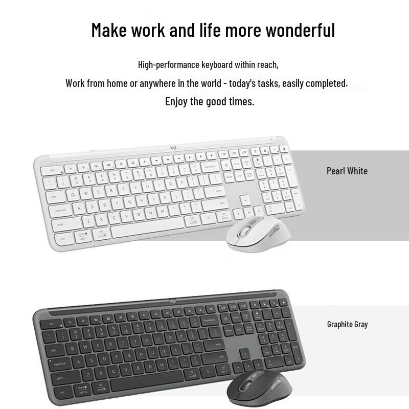 

Logitech MK950 Wireless Bluetooth Keyboard Mouse Combo