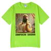 Chimpanzini Bananini Funny Italian Brainrot Meme Tshirt Unisex Women Clothing Fashion T Shirts Summer Cotton ONeck Tshirts Tops