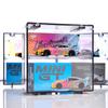 1 Satz Doppelschichtige Kleinmaßstab Auto Modell Displaybox Transparent Staubdicht Aufbewahrungsbox Große Kapazität Desktop Organizer Box