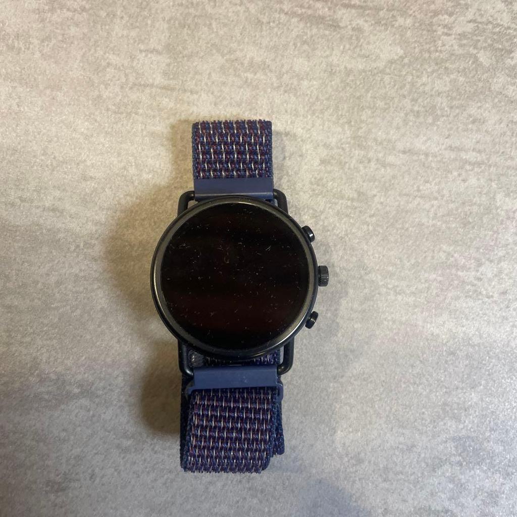 Used SKAGEN Smartwatch Black Navy