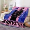Harrystyles Flanella Morbida Coperta Calda Coperte Retrò per Letti Camera da Letto Soggiorno Coperta per Divano Coperta da Viaggio Picnic