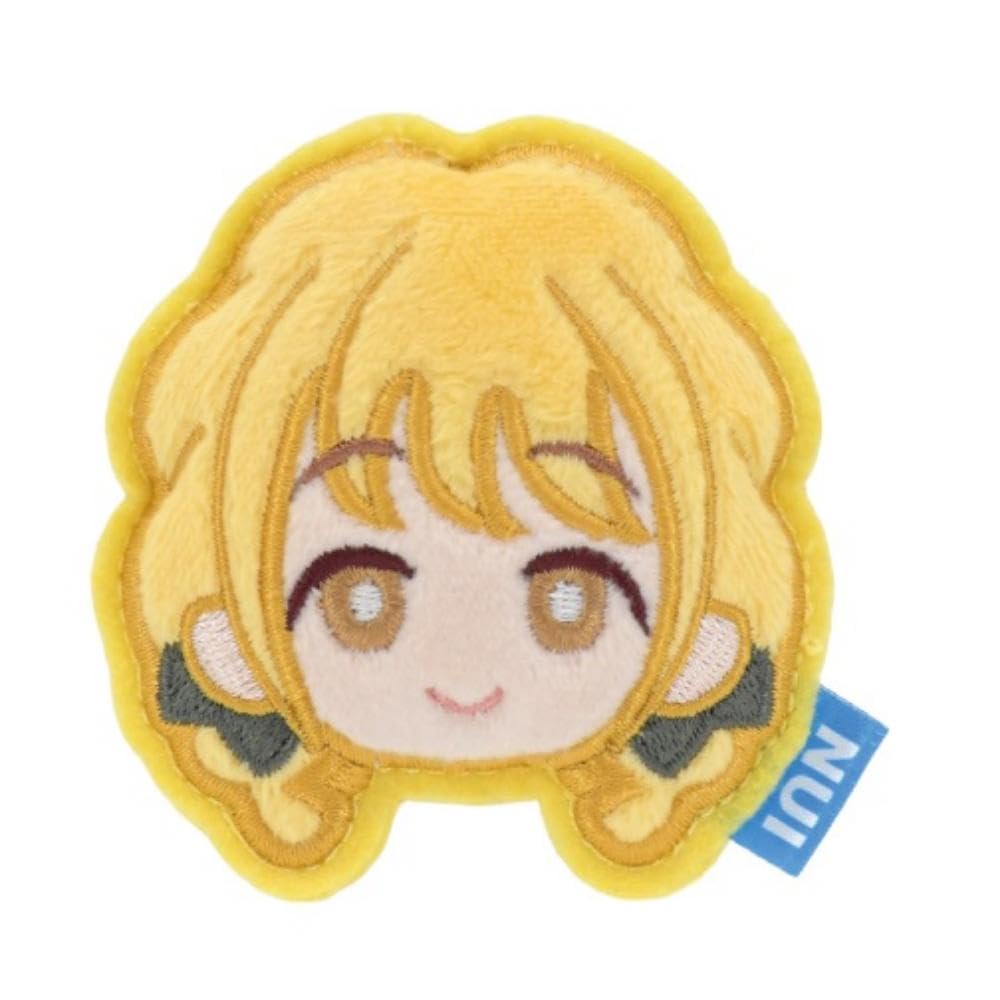 Bandai Namco Nui Idolmaster Academy Plushie Pin (6 Designs Assorted) 2670039 Approx. H70-60 X W75-55 X D15mm Design Cannot Be Chosen