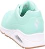 Skechers Uno - Stand On Air Женские кроссовки мятного цвета