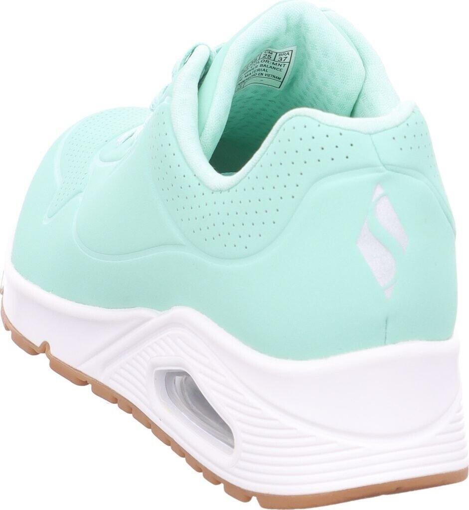 Skechers Uno - Stand On Air Женские кроссовки мятного цвета