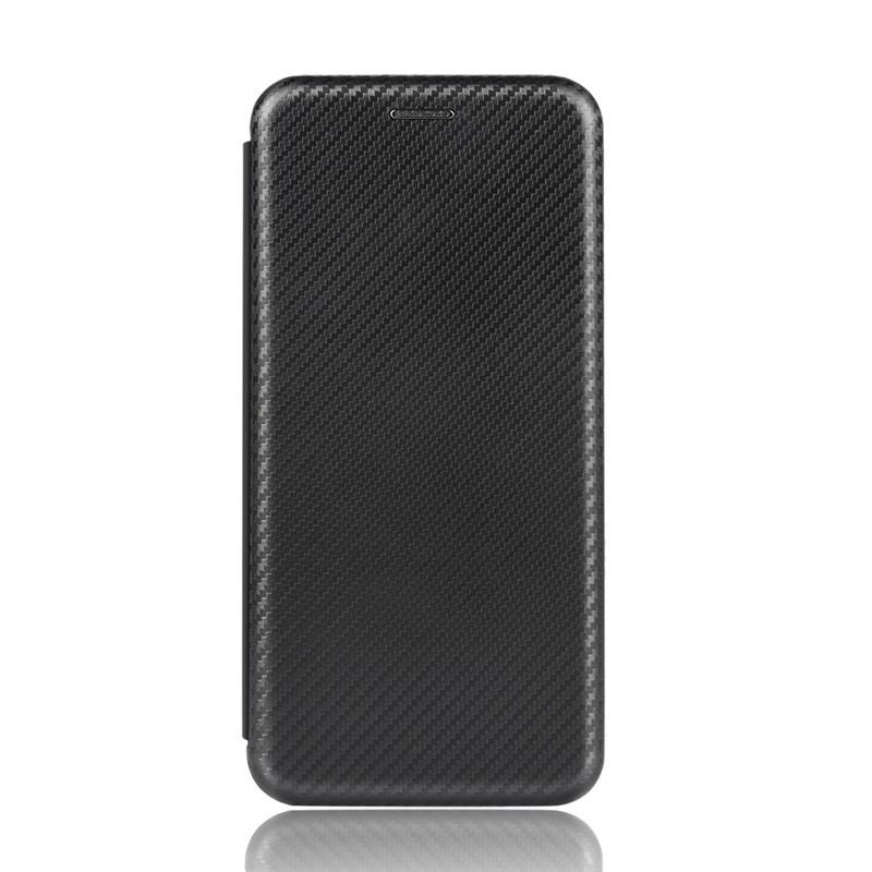 Samsung S24 Ultra Carbon Fiber Flip Leather Phone Case.