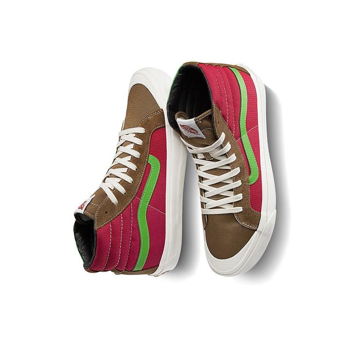 Vans Style 138 Ua Og Lx High Top Skate Schuhe Unisex Sneaker Rot Grün Schwarz VN0A45KDTPF