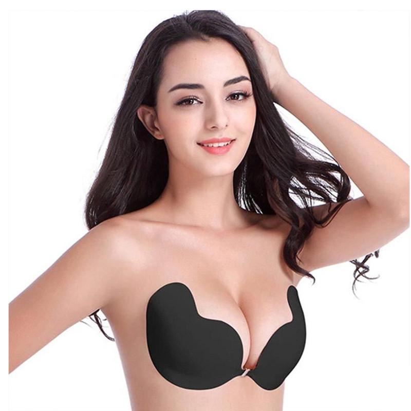 Seamless Push Up Invisible Bra Plus Size Front Closure Lala Goddess Mango Cup Bralette Thin Comfortable