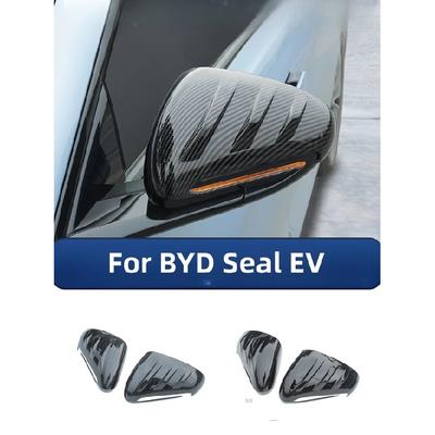 For BYD Seal EV Side Rearview Mirror Cap ABS Anti-Scratch Wing Mirror Protective Cover Car Exterior Decoration Accessories