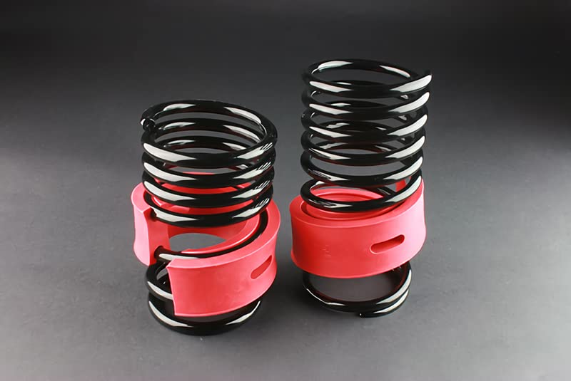 Improved ride comfort!Rubber spacer spring rubber 35mm Noah Voxy vehicle красный