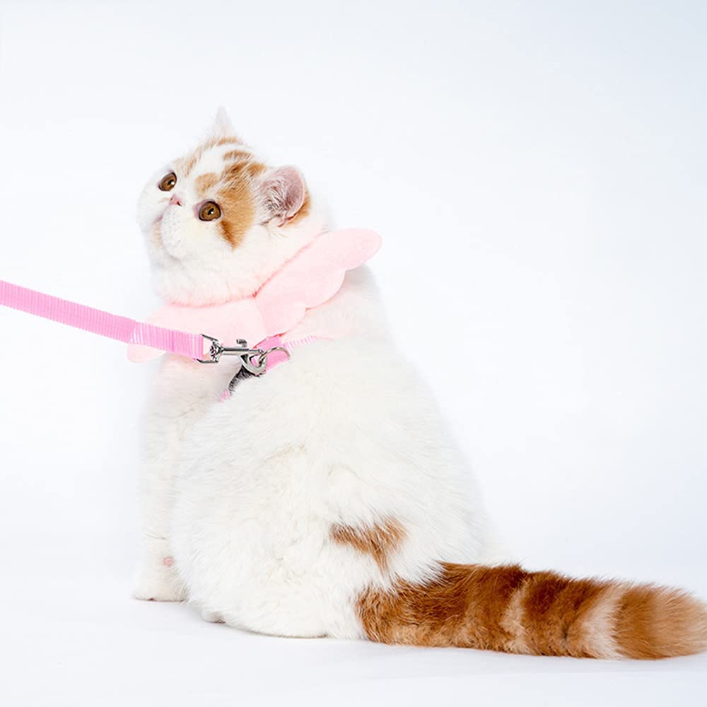Cat Harness Rabbit Harness and Leash for Walking Easy Control with Pet Traction Rope for Small Animal Puppy Kitten Gooses Ducks
