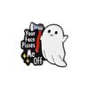 Cute Cartoon Ghost Brooch Anime Movie TV Peripheral Fun Badge Character Decoration Pin Accessory for Clothes Bags