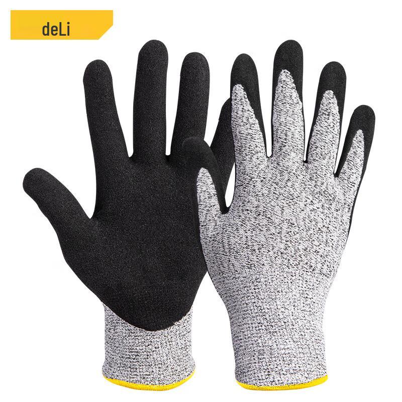 Deli Anti-Cut Nitrile Coated Work Gloves