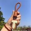 1PC Anniversary Gifts Lucky Letters Creative Alphabet Keychain Minimalist Wedding Favors Trendy For Couples Engraved 18CM