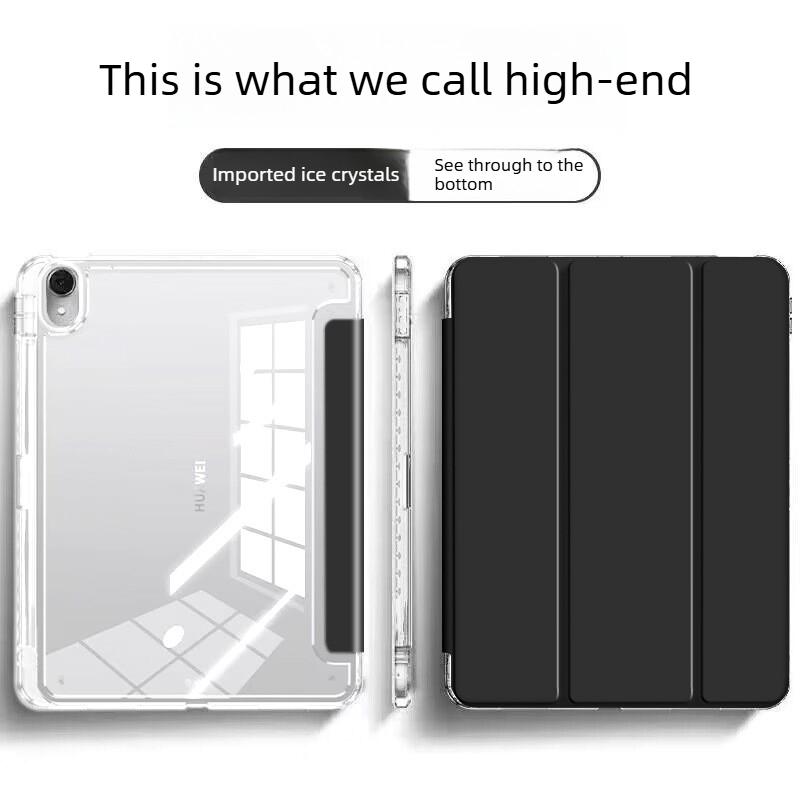 Compatible with IPad 11 10.2-inch Acrylic Pro 12.9-inch Case, Air 5 Tablet 6/7/8 Generation, 3/4 Generation IPad Case