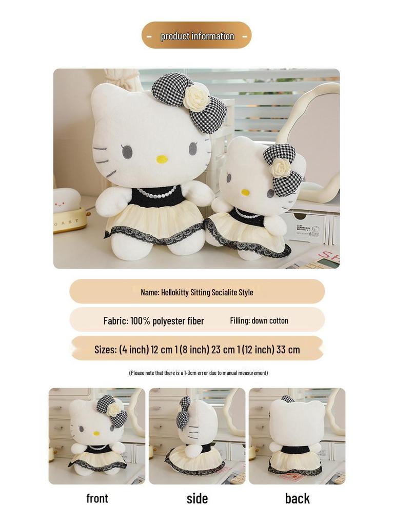 Sanrio Hello Kitty Cat Plush Pendant Toy Doll