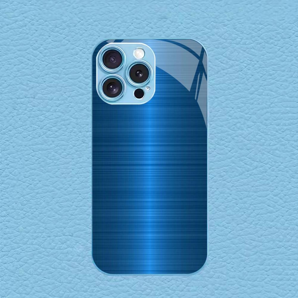 Simple New Hot-selling Protective Case Phone Case Metallic Paint Glass PhoneCase for iPhone 17 16 15 14 13 12 11pm Pro Plus