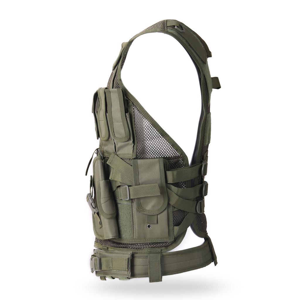 Breathable Vest Multi-functional Breathable Vest Outdoor Quick Disassembly CS Field Protections Vest Training Equipment