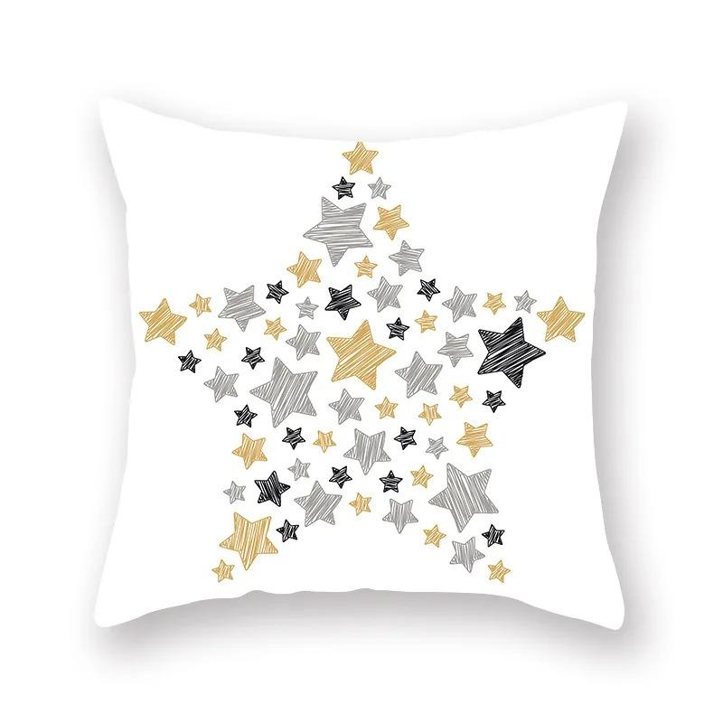 Geometric Square Pillowcase Interior Decoration Office Living Room Home Pillowcase