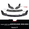 Compatible with 2019-2022 BMW 3 Series G20 Front Bumper Three-Piece Lower Lip Surround