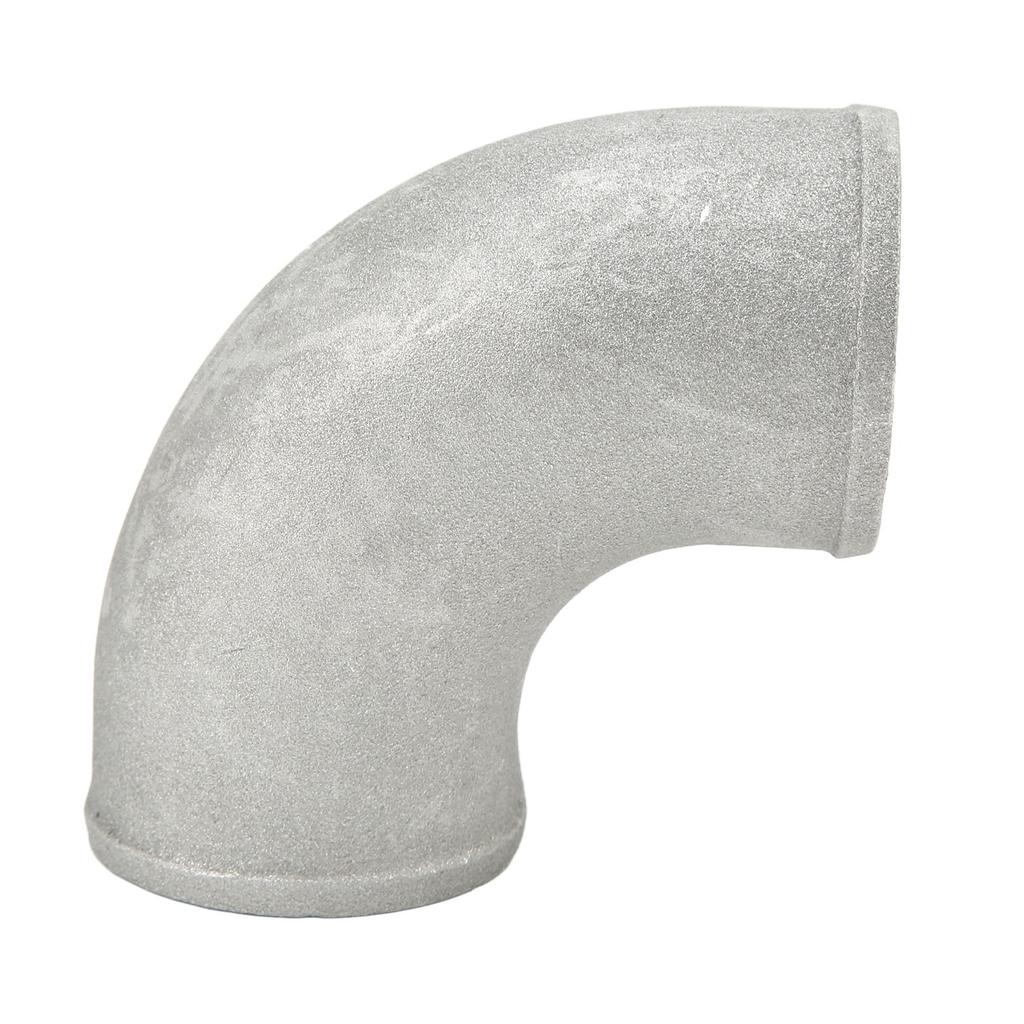 Turbo Intake Elbow Pipe 2.25in OD Cast Aluminum 90 Degrees Intercooler Tight Bend Tube for Cars
