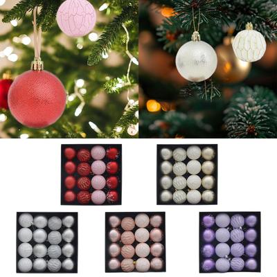 16 Pieces Christmas Ball Ornaments Tree Shatterproof Pendants Party Favors Baubles Xmas Balls Christmas Ornaments for Graduation