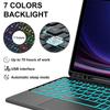 Samsung Tablet S10lite Seven-Color Backlit Bluetooth Keyboard Leather Case for S9FE Galaxy