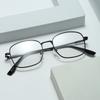 Square Metal Photochromic Anti Radiation Eyeglass For Woman Men Photochromic Sunglasses Anti Blue Light Eye Protection Glasses