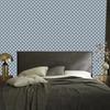 Light Gray and Blue Dots Wallpaper for Living Room and Bedroom 50x1000