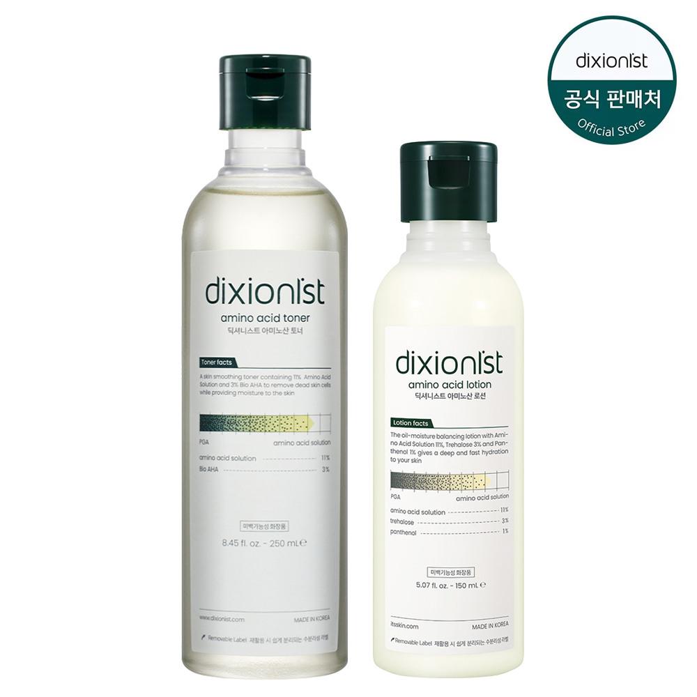 DIXIONIST Amino Acid Toner 250ml + Lotion 150ml (2 items)