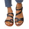 New Style Women's Large-size Casual Shoes, Velcro Beach Sandals