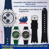 Para Maurice Lacroix AIKON AI1108 AI6008 AI6007 AI6038 AI6058 Correa de Silicona Suave Impermeable para Reloj | Correa de Goma de Liberación Rápida