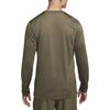 Nike Dri Fit Legend Long Sleeve Fitness Top T Shirt Men's Olive DX0993-222