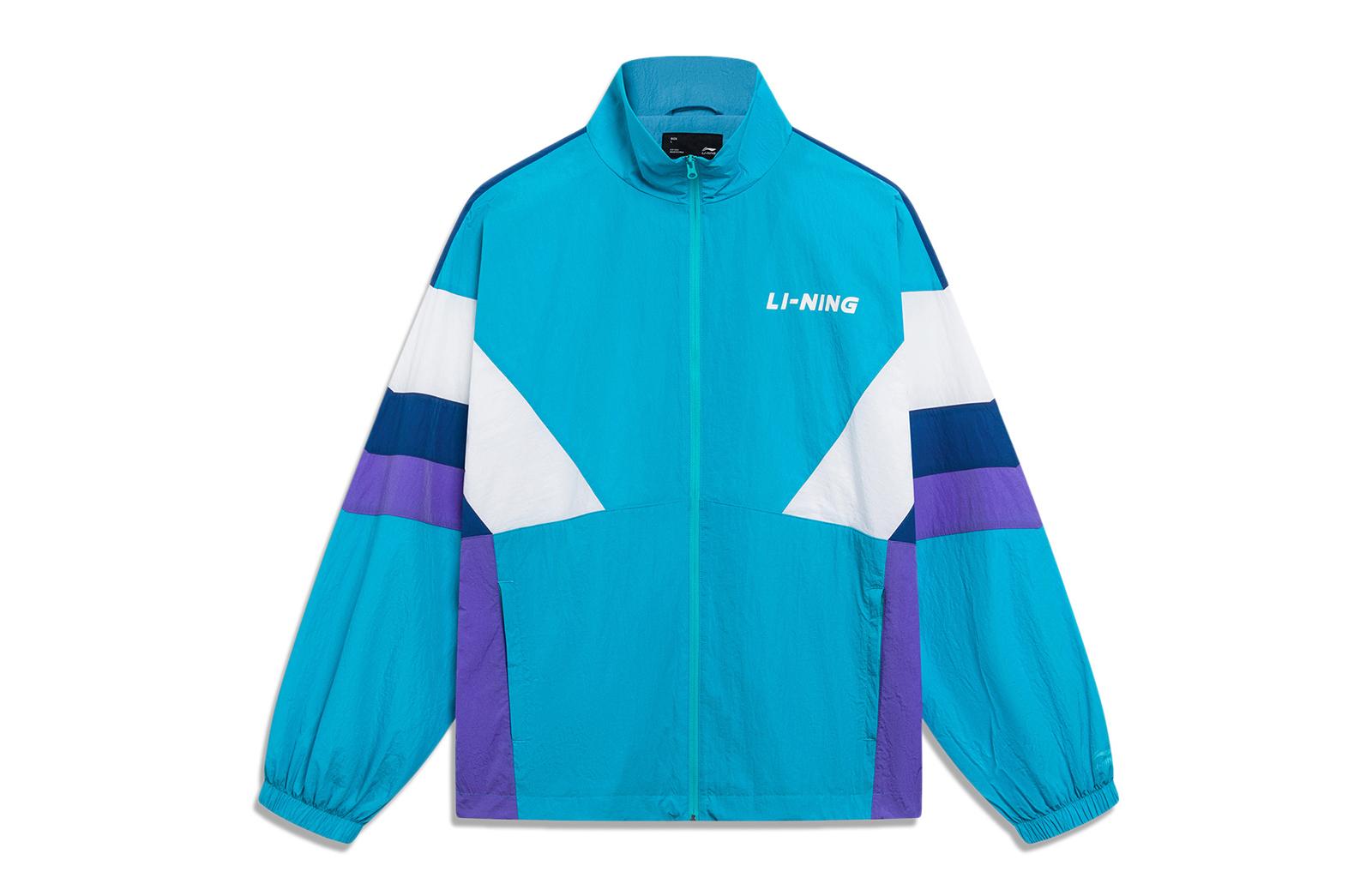 Куртка Li Ning Sports Life Collection Унисекс Светло-аквамариновый AJDT503-1 XL