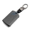 Abs Carbon Fiber Car Smart Key Cover Case Keychain For - Volvo C40 S60 V60 S90 V90 Xc40 Xc60 Xc90