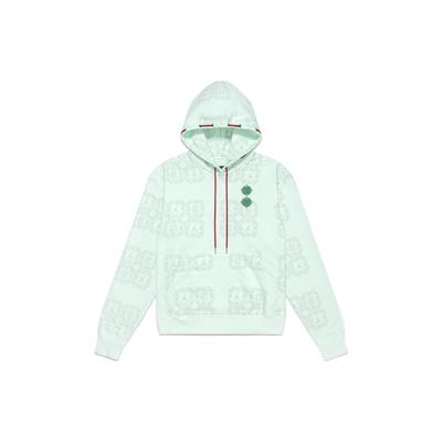 Jordan X Clot Jade Fleecová Mikina (Velikost Asie) Světle zelená pánská streetwearová bunda DO0008-394