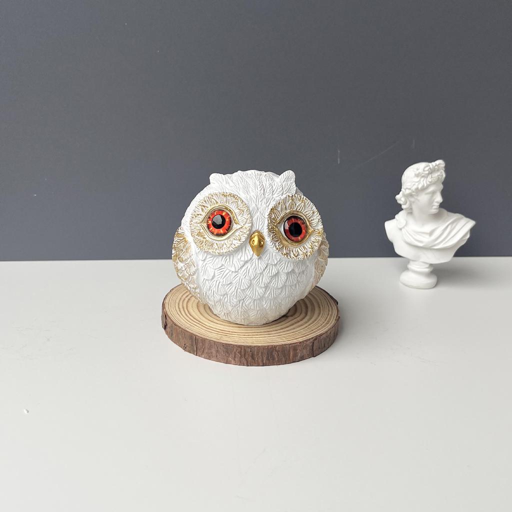 Home Crafts Cute Owl Desktop Ornament
