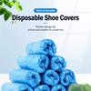 Disposable Plastic Shoe Covers Thickened Household Foot Protector Waterproof Wear-resistant Non-slip Boot Wrap for Computer